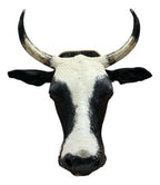 Decoração De Parede Cabeça De Boi Nelore Country Empalhada